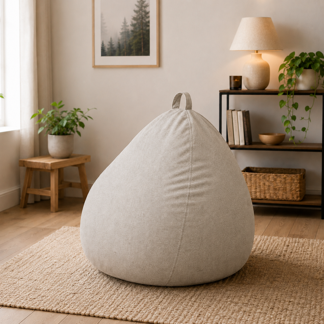 Pouf a Sacco Sfoderabile - 105x85 Cm