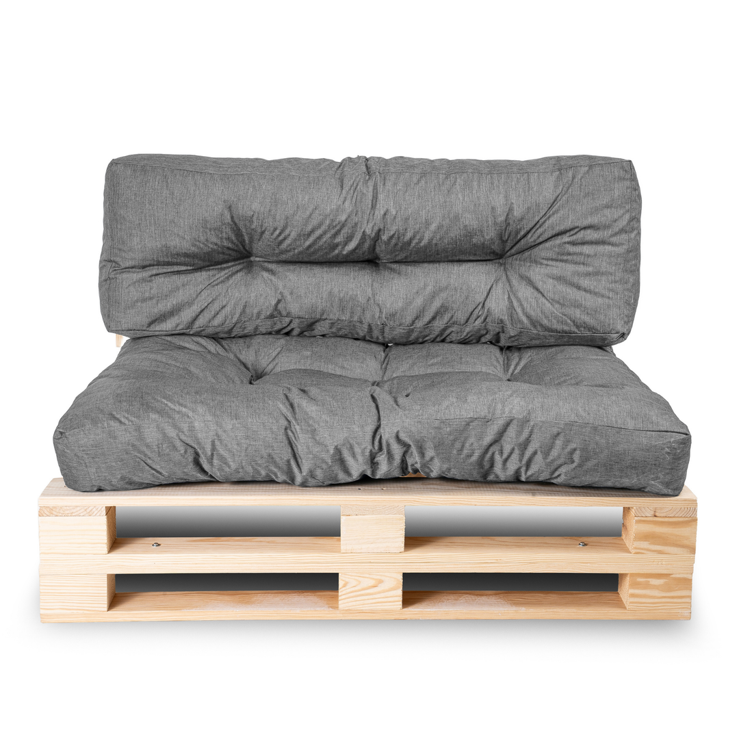 Set cuscini per pallet seduta/schienale