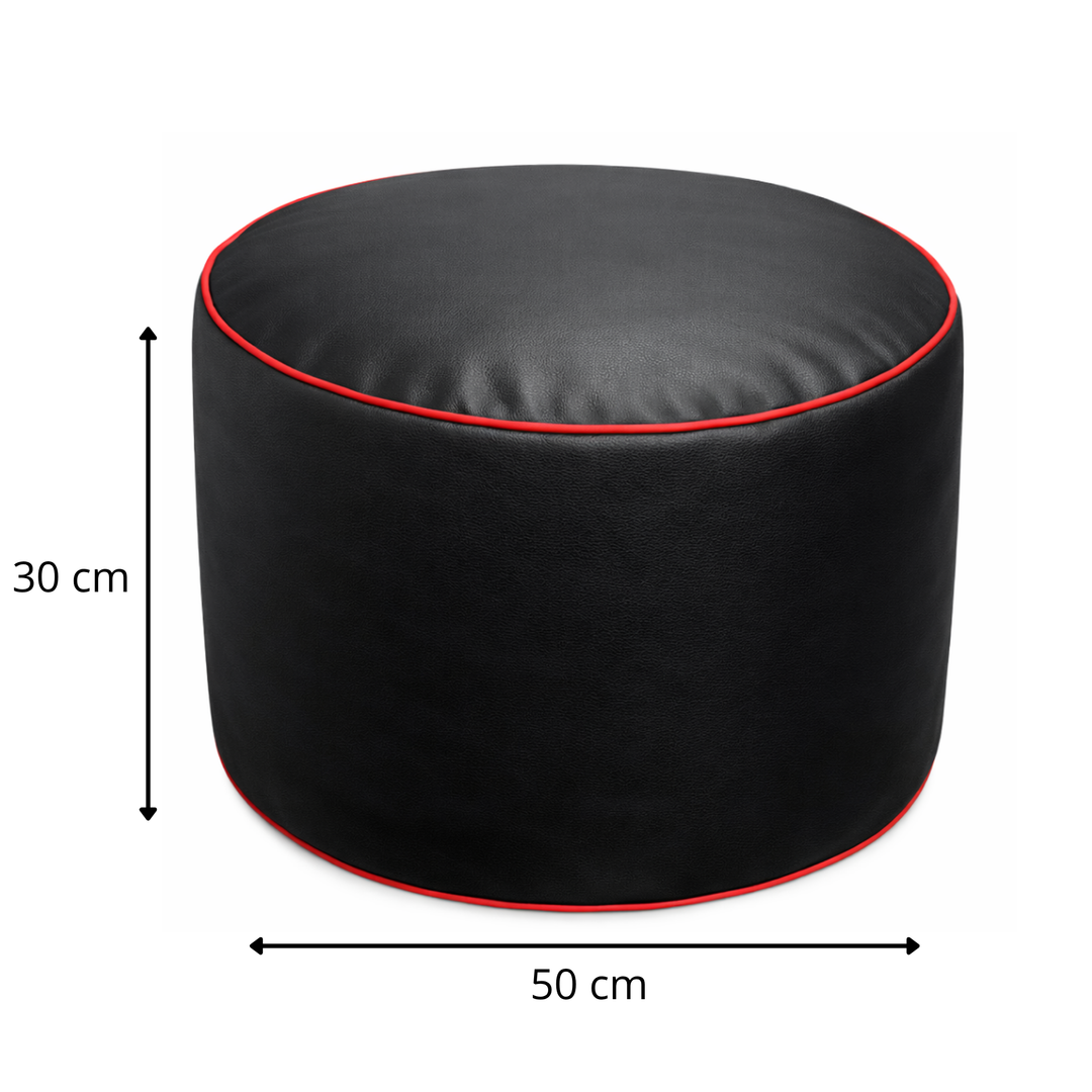 Poggiapiedi gaming in similpelle - 50x30 cm