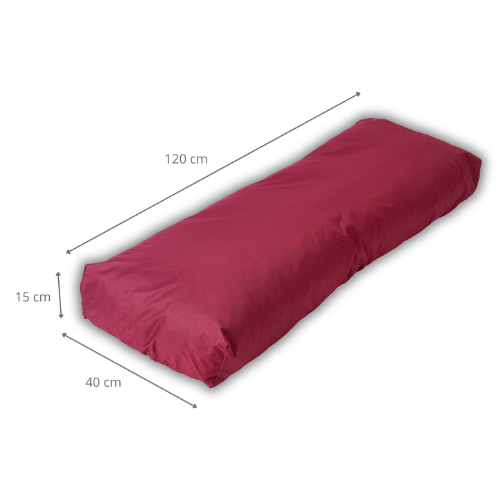 Cuscino per Pallet Sfoderabile Impermeabile - Schienale 120x40 Cm