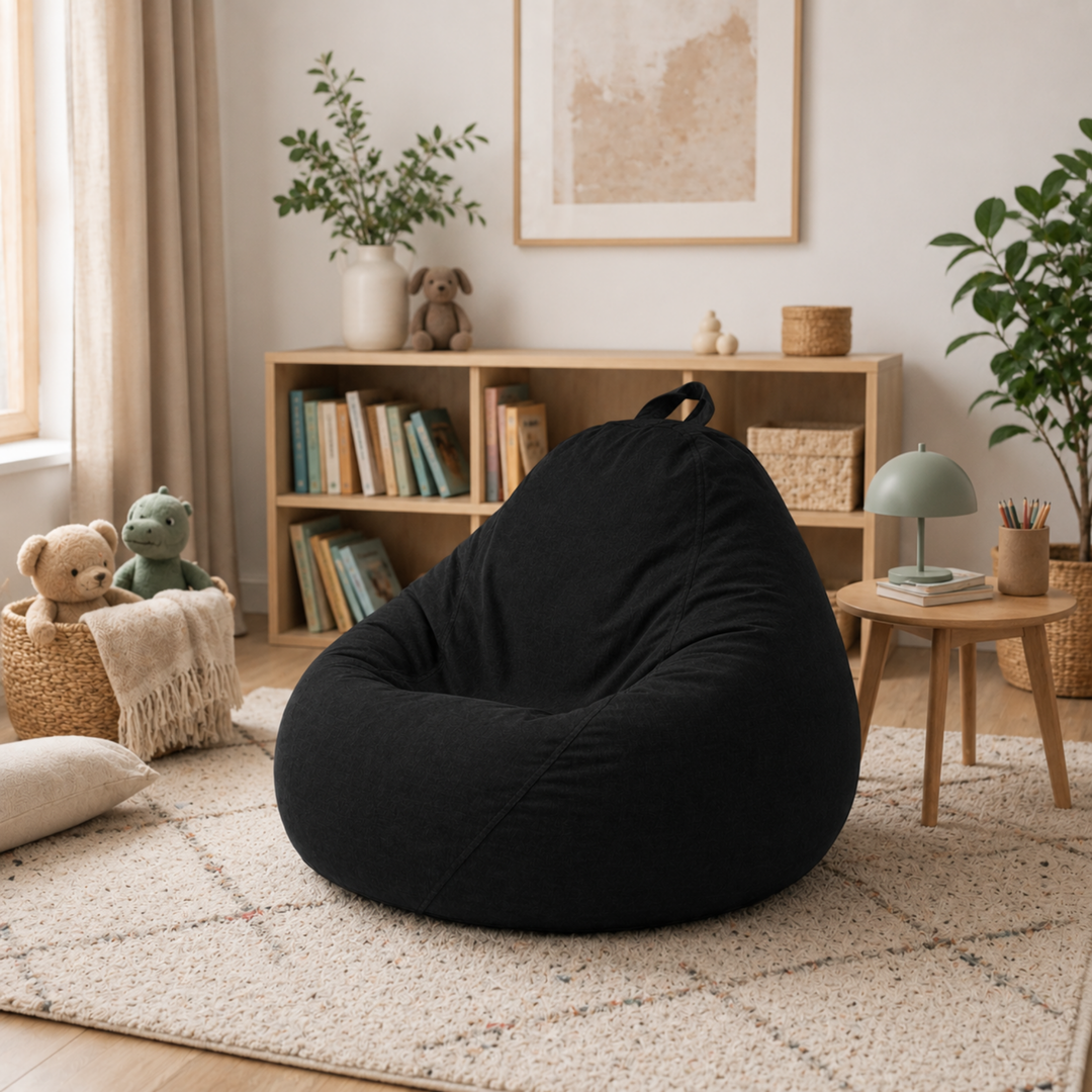 Pouf a Sacco Sfoderabile - 80x70 Cm