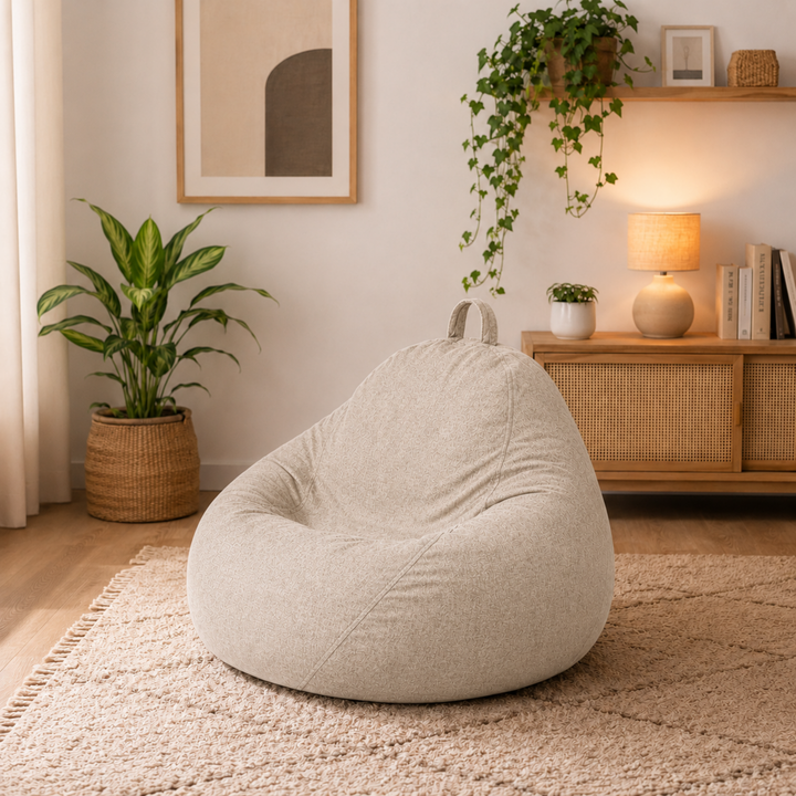 Pouf a Sacco Sfoderabile - 105x85 Cm