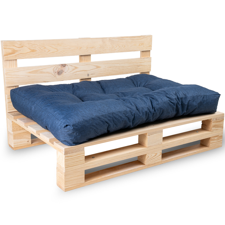 Cuscino per Seduta Pallet Singolo - 120x80x15 Cm