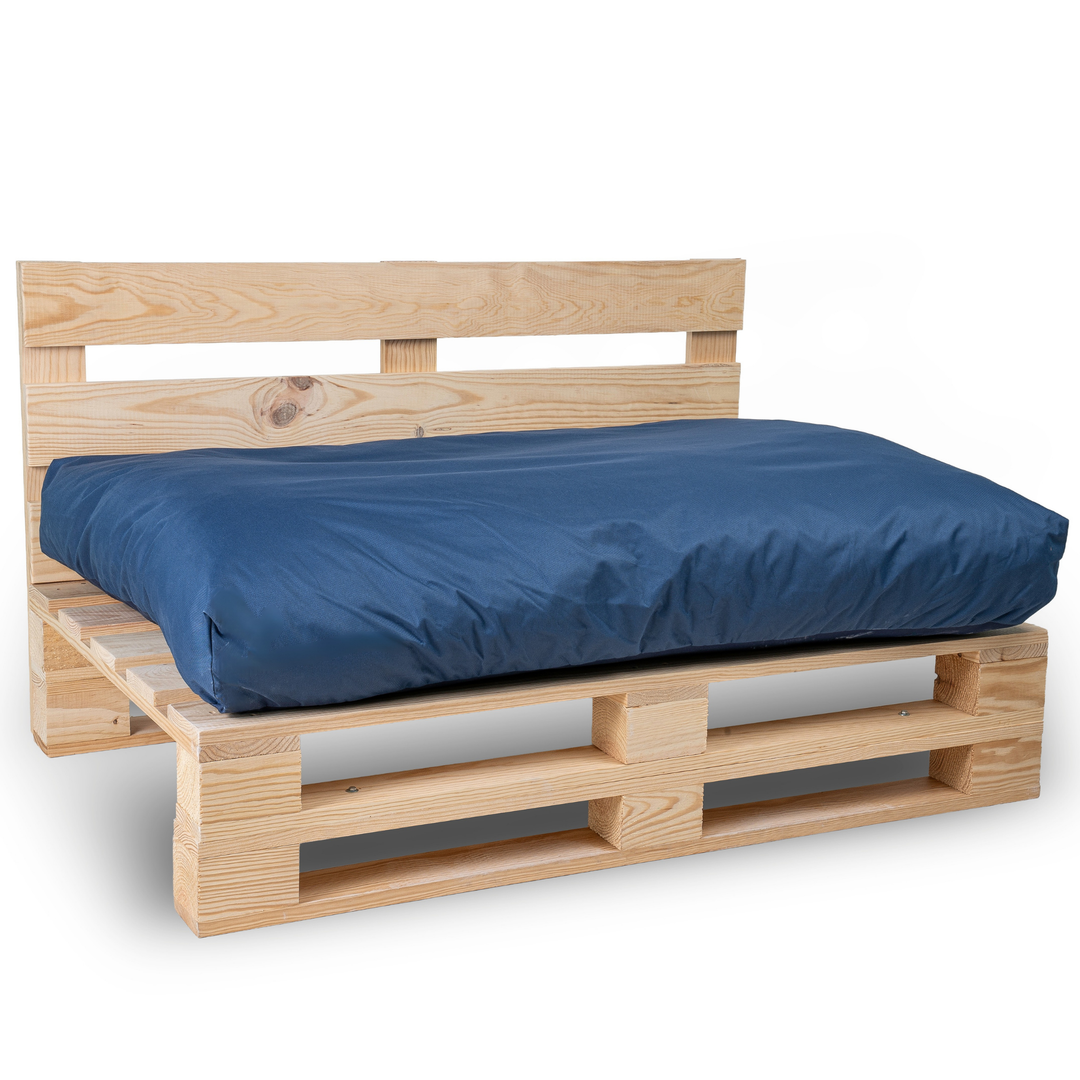 Cuscino per Pallet Sfoderabile Impermeabile - Seduta 120x80 Cm