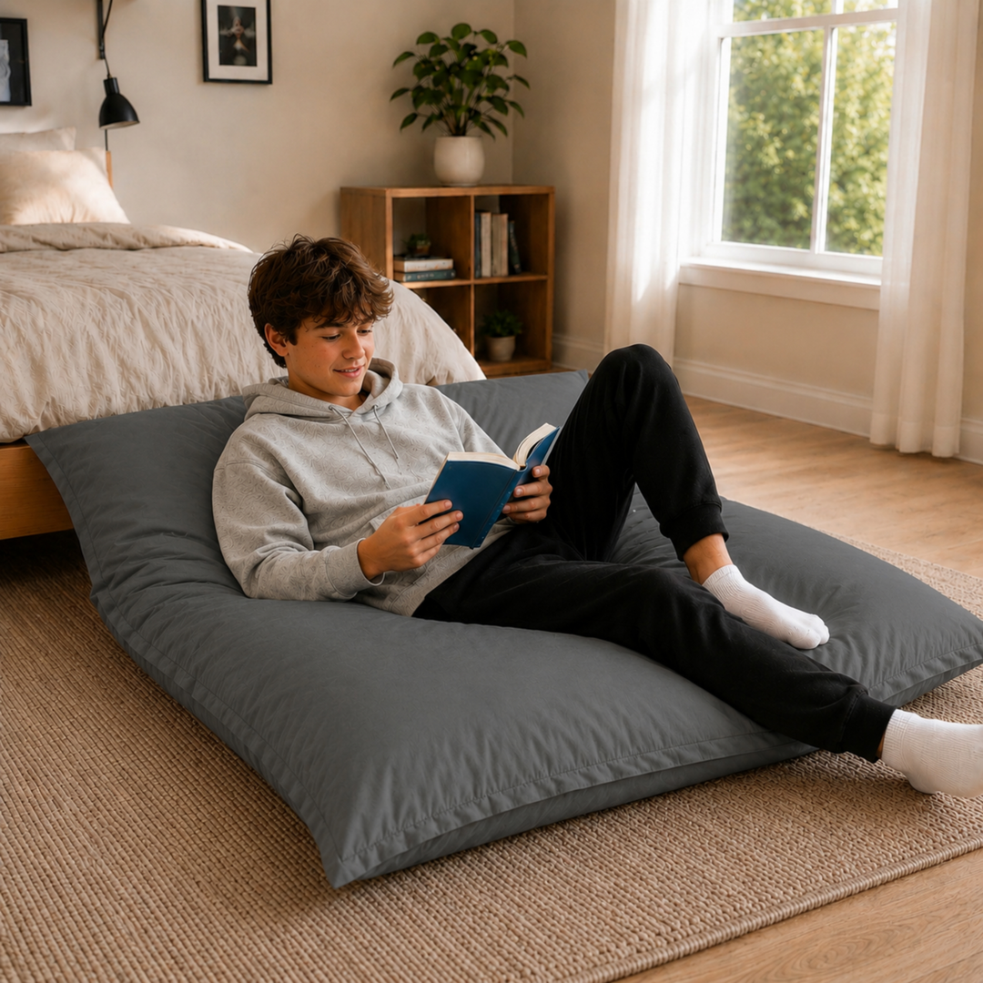 Pouf da esterno impermeabile sfoderabile anti-UV - 120x160 cm