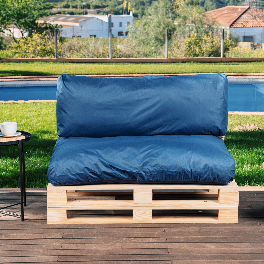 Cuscini per pallet sfoderabili e impermeabili - SET