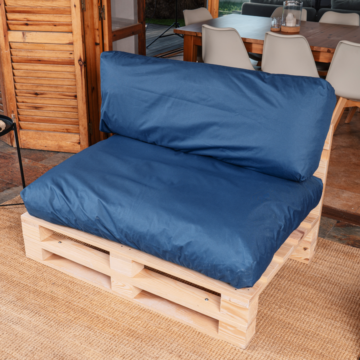 Cuscini per pallet sfoderabili e impermeabili - SET
