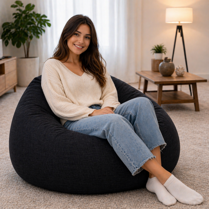 Pouf a Sacco Sfoderabile - 120x100 Cm