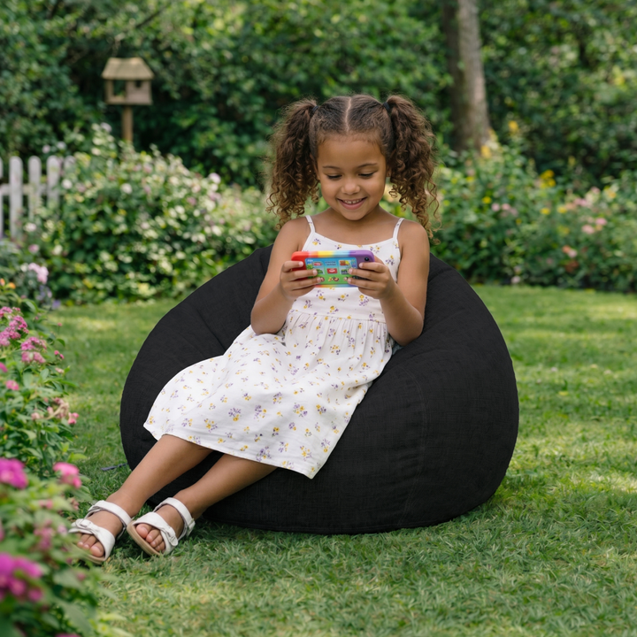 Pouf a Sacco Sfoderabile - 80x70 Cm