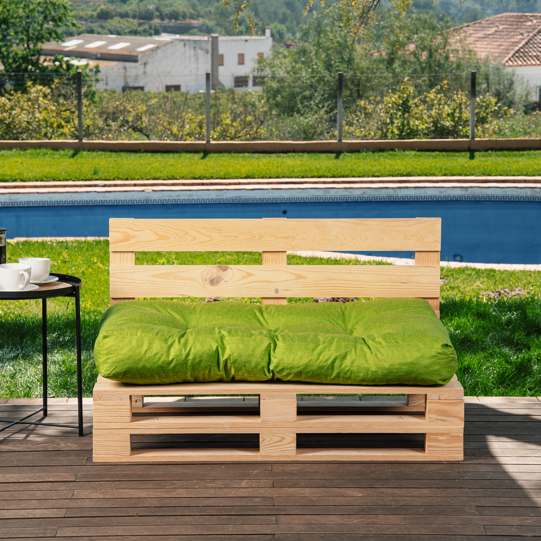 Cuscino per Seduta Pallet Singolo - 120x80x15 Cm