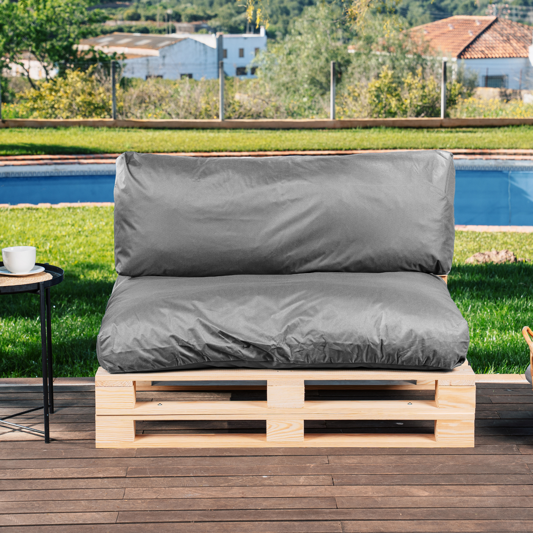Cuscini per pallet sfoderabili e impermeabili - SET