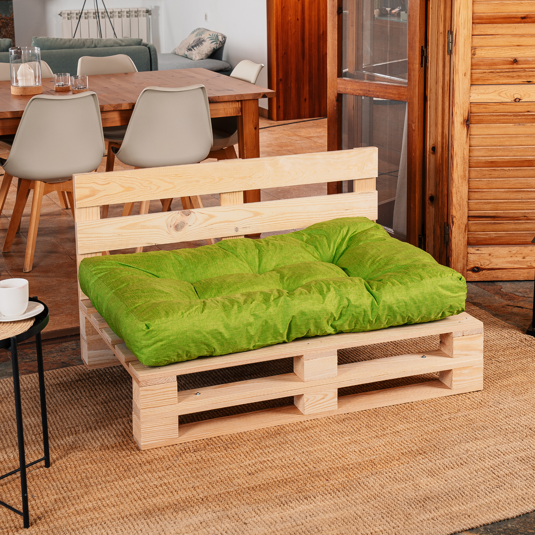 Cuscino per Seduta Pallet Singolo - 120x80x15 Cm
