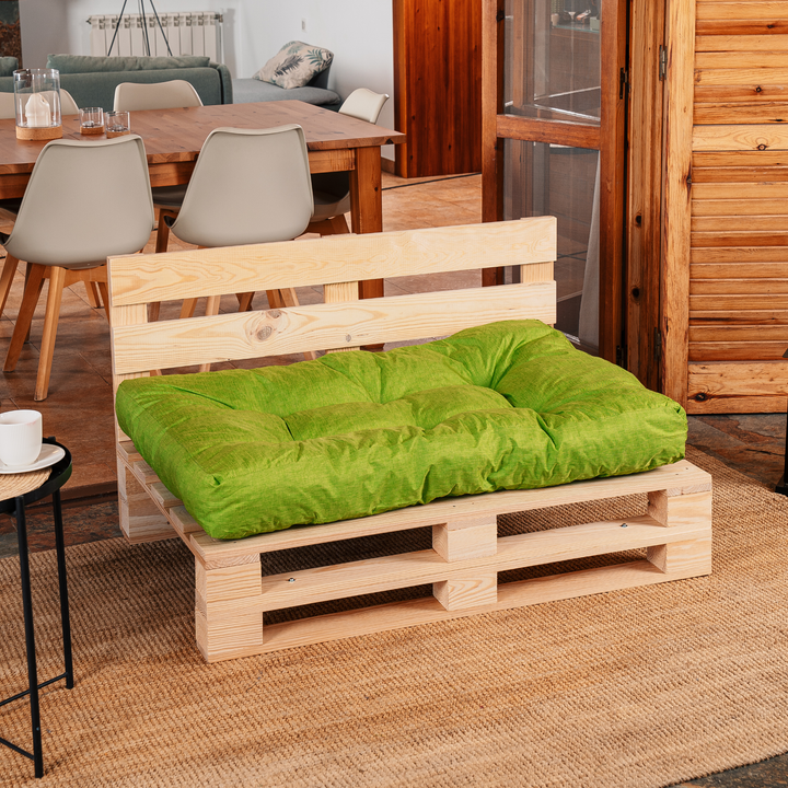 Cuscino per Seduta Pallet Singolo - 120x80x15 Cm