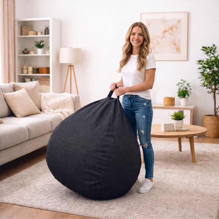 Pouf a Sacco Sfoderabile - 120x100 Cm