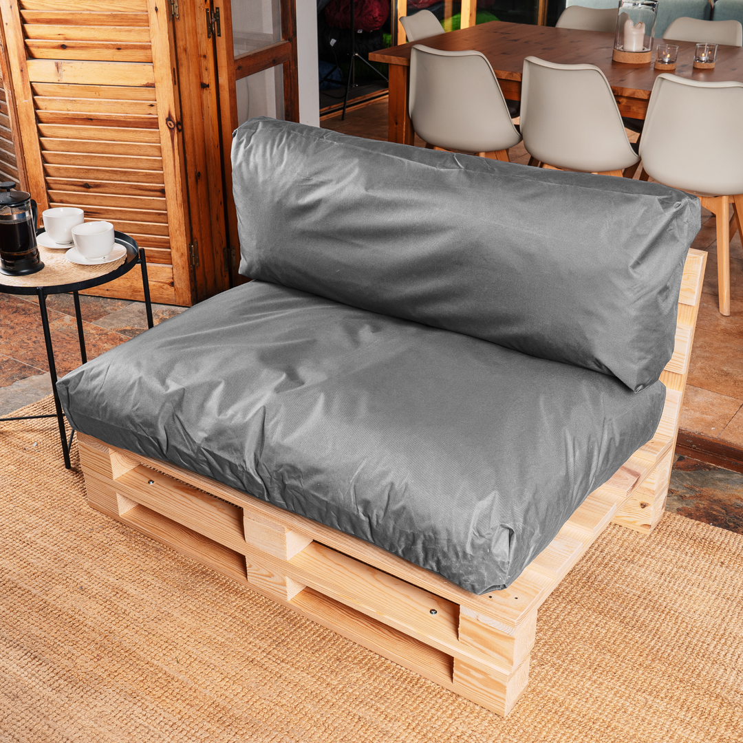 Cuscini per pallet sfoderabili e impermeabili - SET