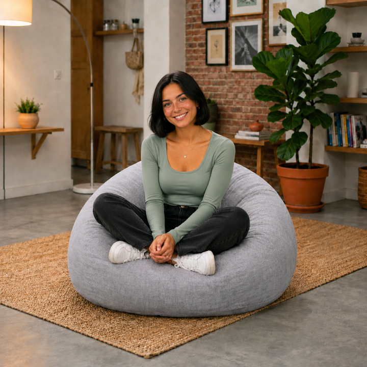 Pouf a Sacco Sfoderabile - 120x100 Cm