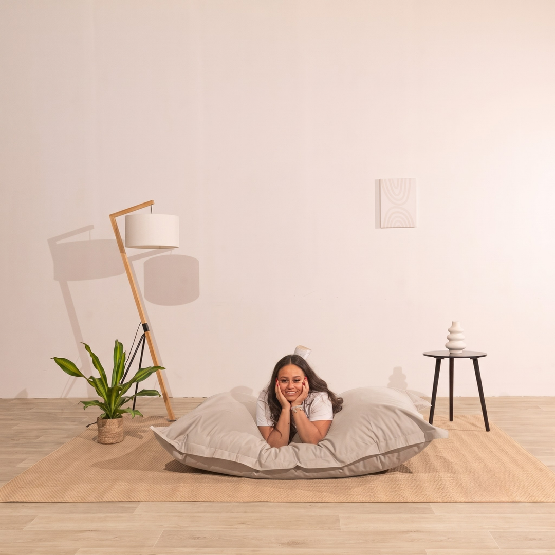 Pouf da Esterno Impermeabile Sfoderabile Anti-UV - 140x180 Cm