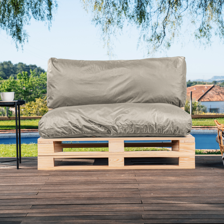 Cuscini per pallet sfoderabili e impermeabili - SET