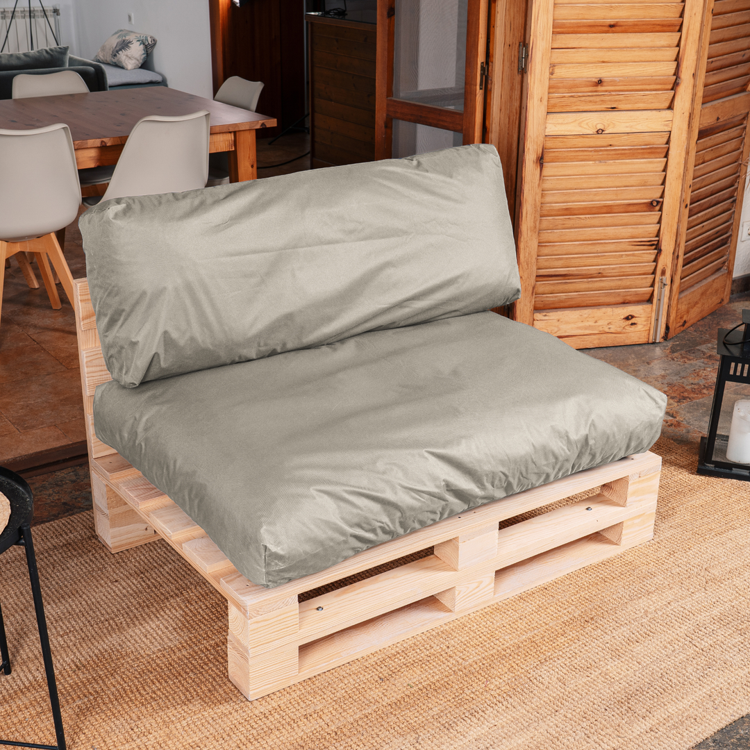 Cuscini per pallet sfoderabili e impermeabili - SET