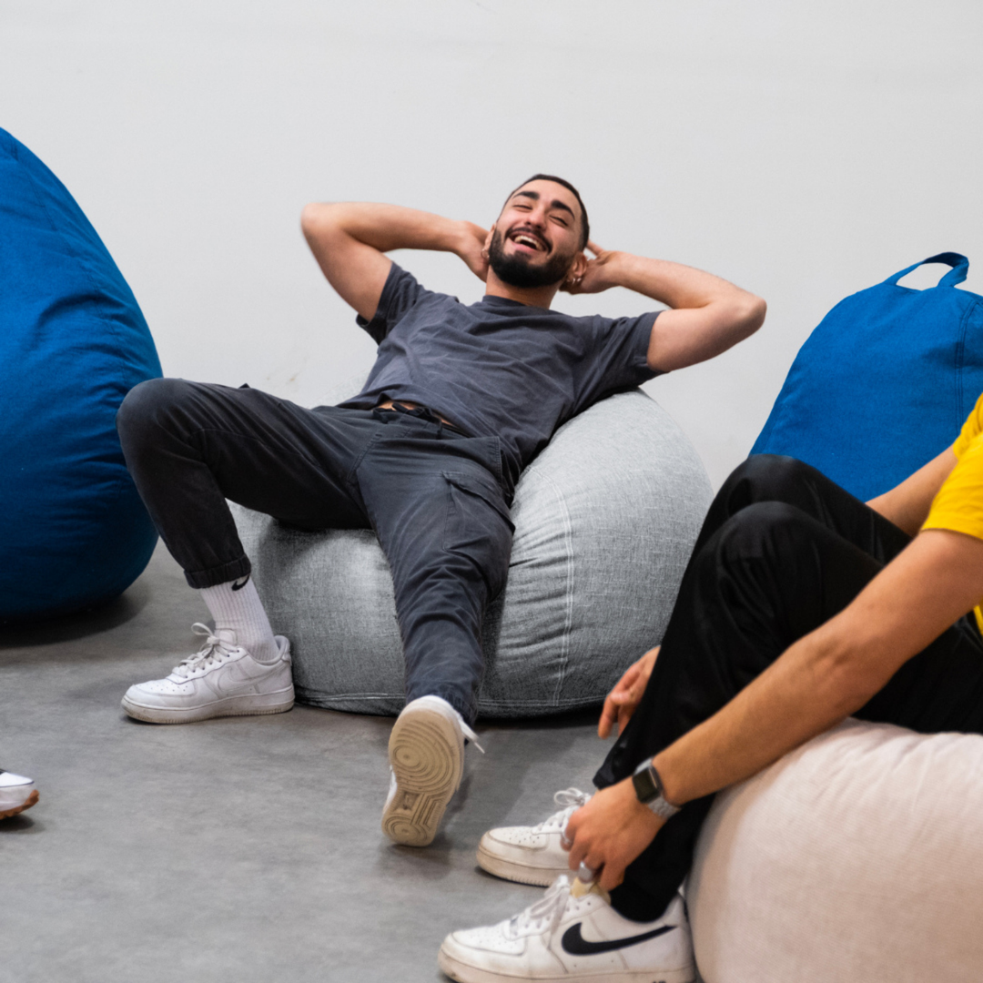 Pouf a Sacco Sfoderabile - 120x100 Cm