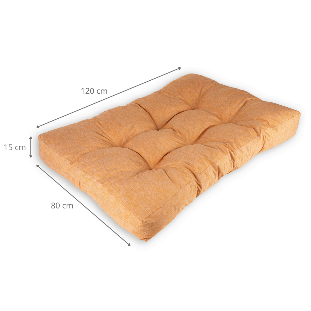 Cuscino per Seduta Pallet Singolo - 120x80x15 Cm