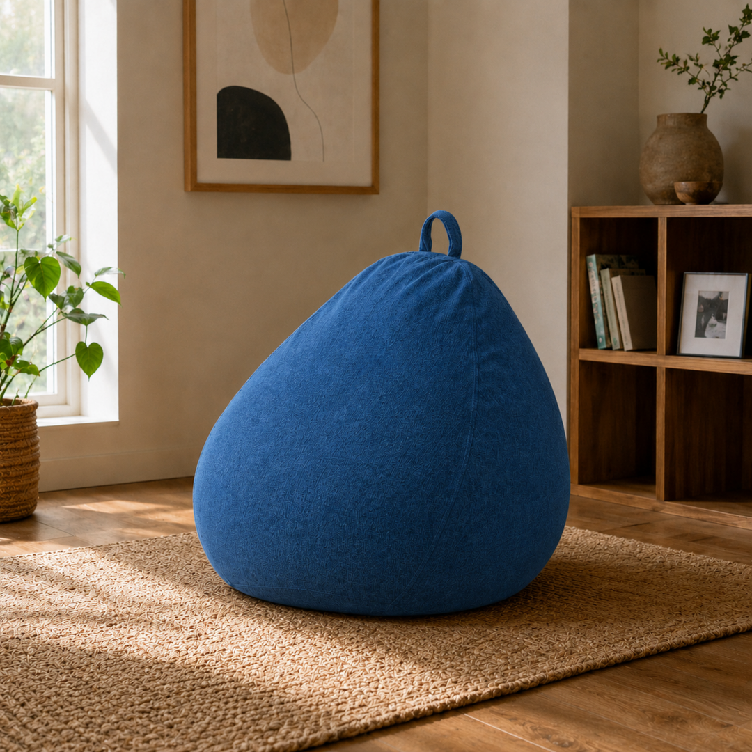 Pouf a Sacco Sfoderabile - 120x100 Cm