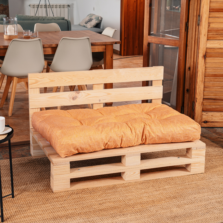 Cuscino per Seduta Pallet Singolo - 120x80x15 Cm