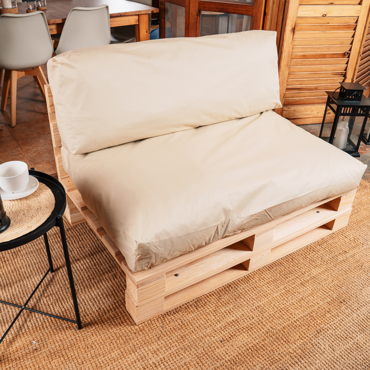 Cuscini per pallet sfoderabili e impermeabili - SET