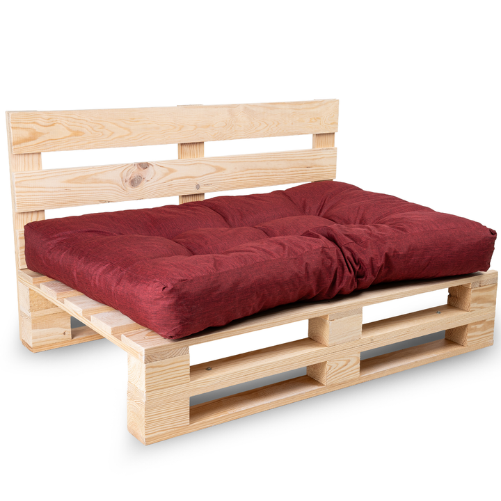 Cuscino per Seduta Pallet Singolo - 120x80x15 Cm