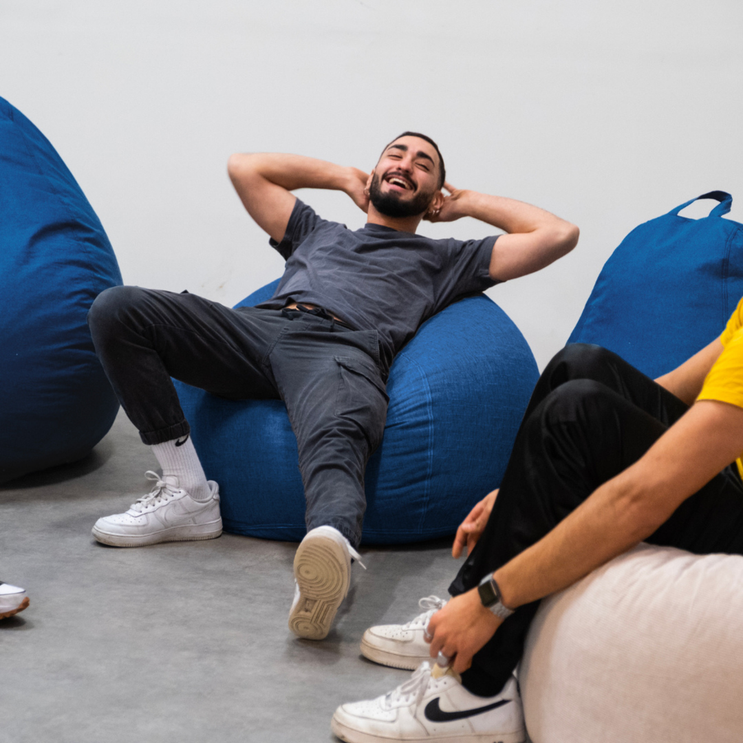 Pouf a Sacco Sfoderabile - 120x100 Cm