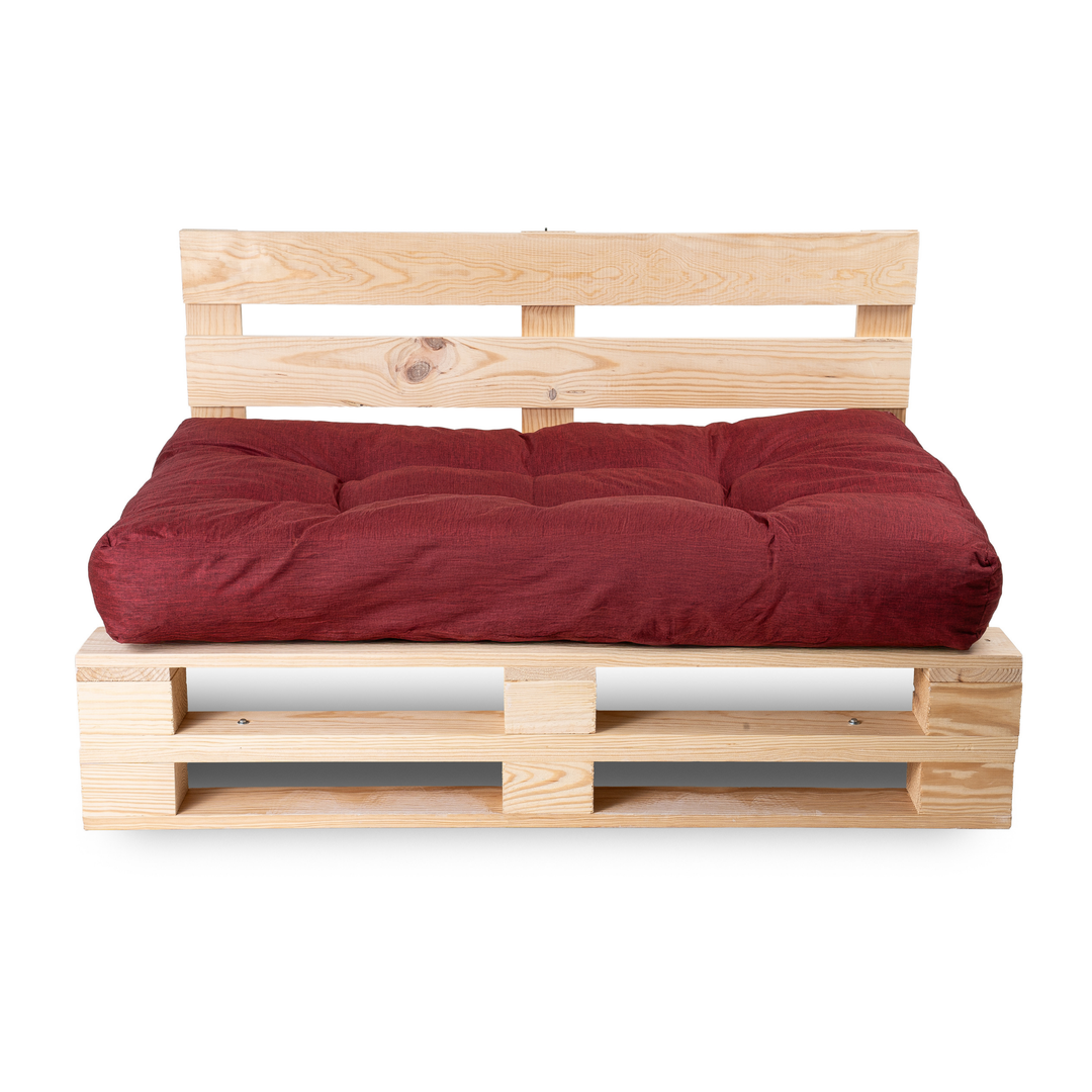 Cuscino per Seduta Pallet Singolo - 120x80x15 Cm