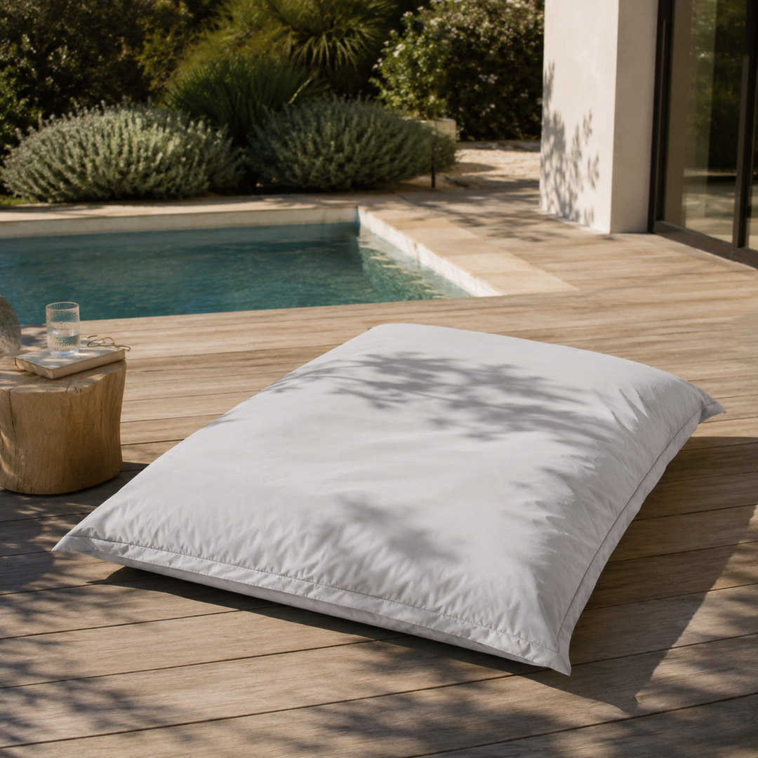 Pouf da esterno impermeabile sfoderabile anti-UV - 120x160 cm