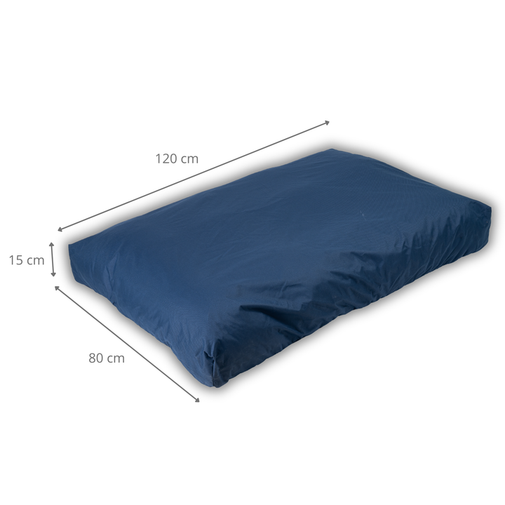 Cuscino per Pallet Sfoderabile Impermeabile - Seduta 120x80 Cm