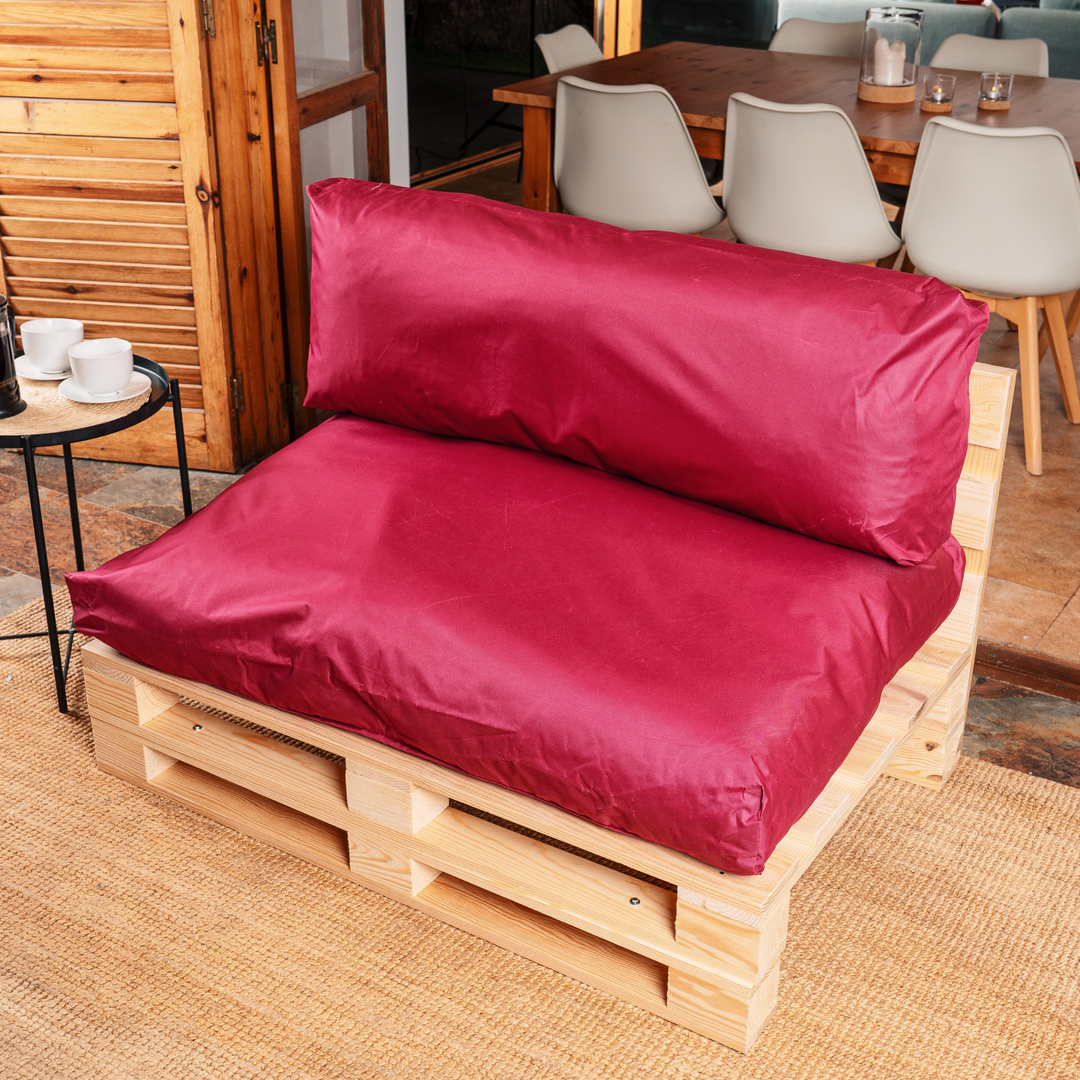 Cuscini per pallet sfoderabili e impermeabili - SET