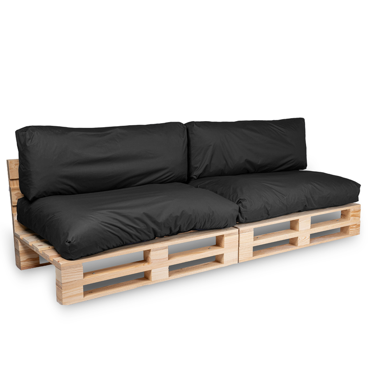 Cuscini per pallet sfoderabili e impermeabili - SET DA 2