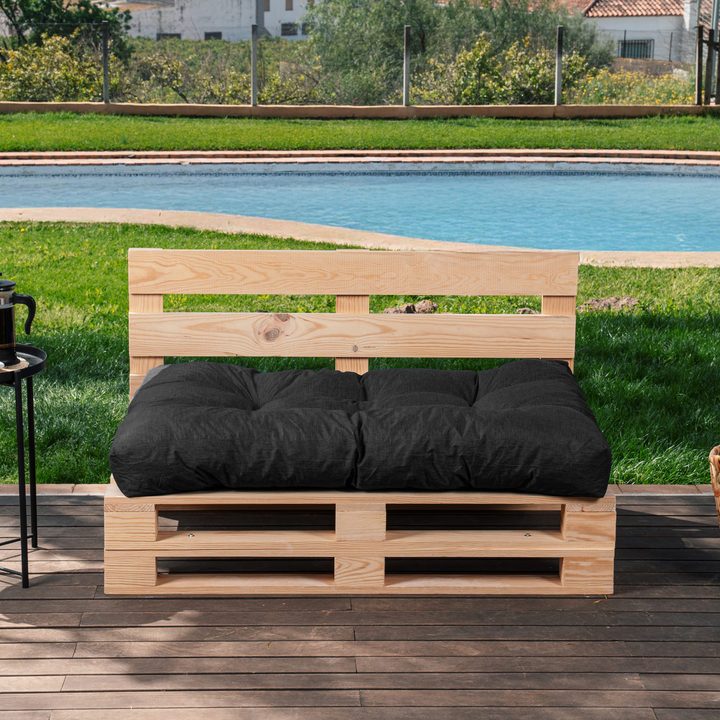 Cuscino per Seduta Pallet Singolo - 120x80x15 Cm