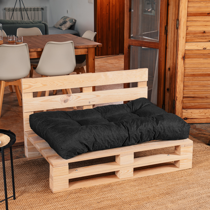 Cuscino per Seduta Pallet Singolo - 120x80x15 Cm