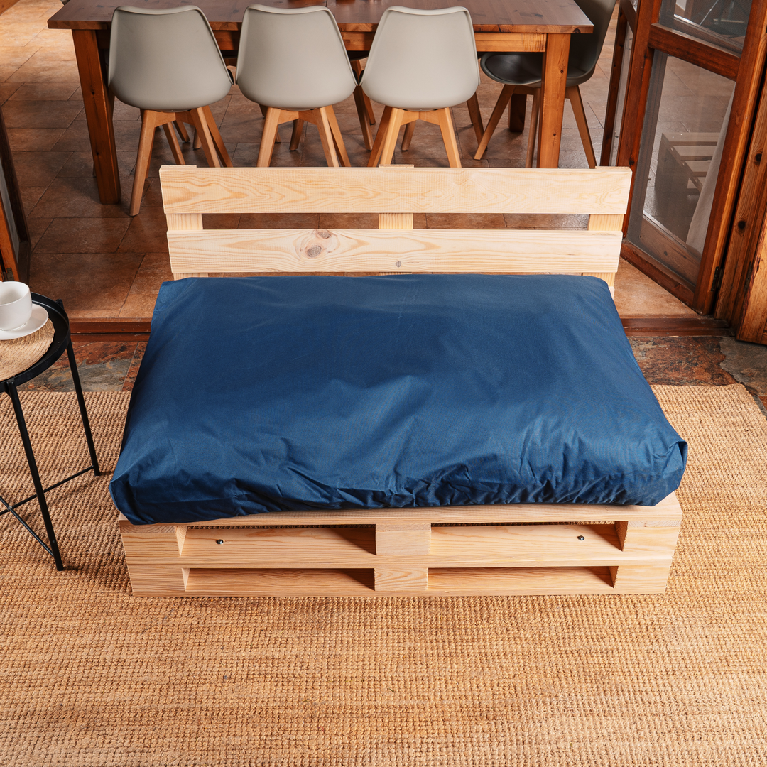 Cuscino per Pallet Sfoderabile Impermeabile - Seduta 120x80 Cm