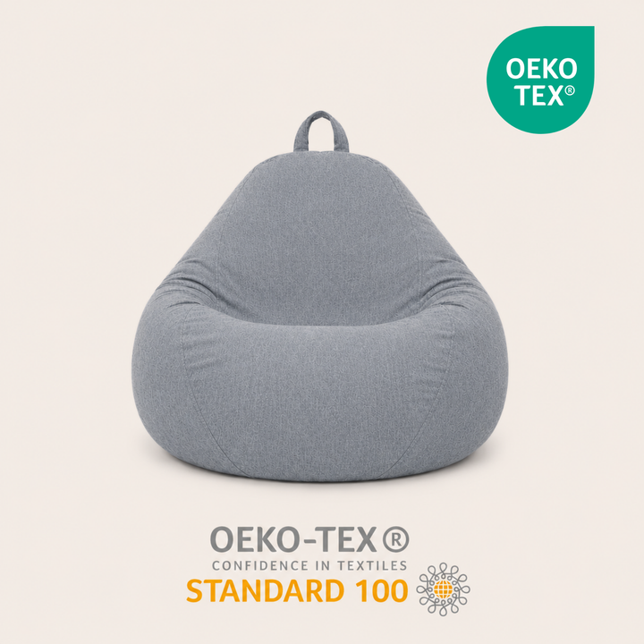 Pouf a Sacco Sfoderabile - 80x70 Cm