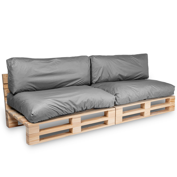Cuscini per pallet sfoderabili e impermeabili - SET DA 2