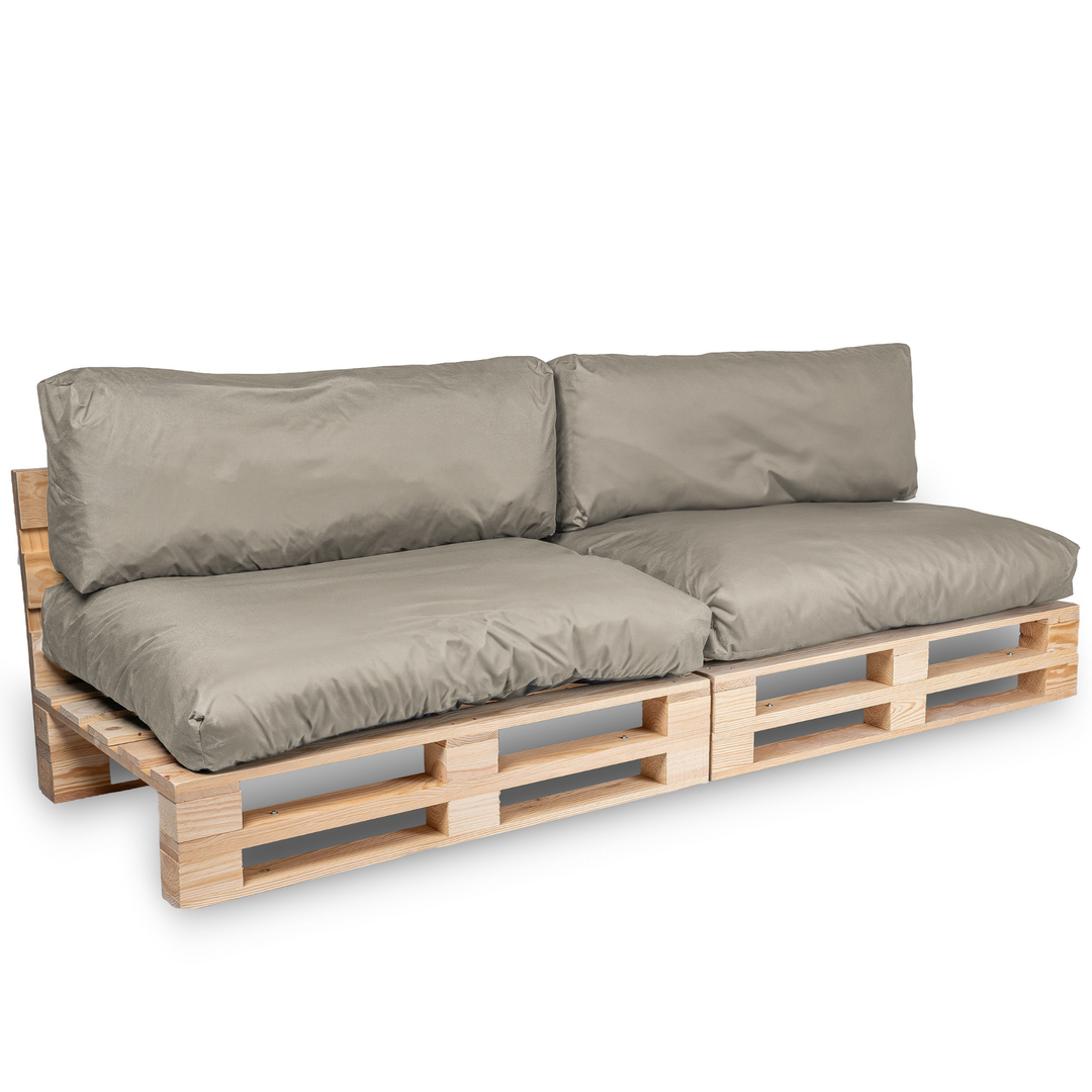 Cuscini per pallet sfoderabili e impermeabili - SET DA 2