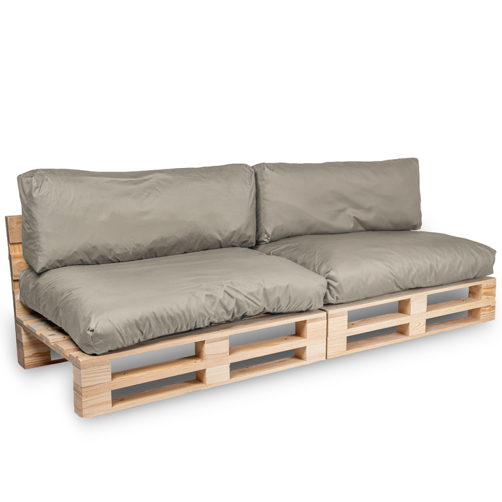 Cuscini per pallet sfoderabili e impermeabili - SET DA 2