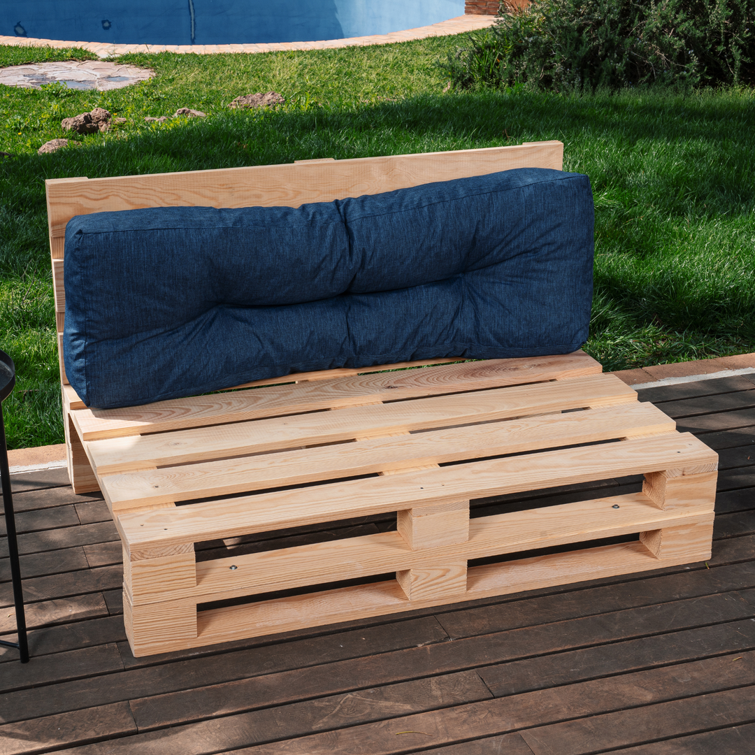 Solo schienale per cuscino da pallet - 120x40x15 cm