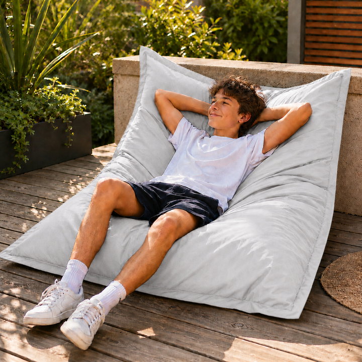 Pouf da esterno impermeabile sfoderabile anti-UV - 120x160 cm