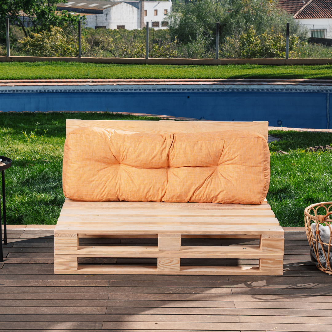 Solo schienale per cuscino da pallet - 120x40x15 cm