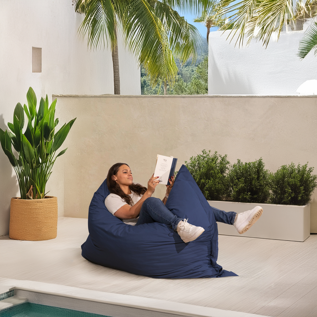 Pouf da Esterno Impermeabile Sfoderabile Anti-UV - 140x180 Cm