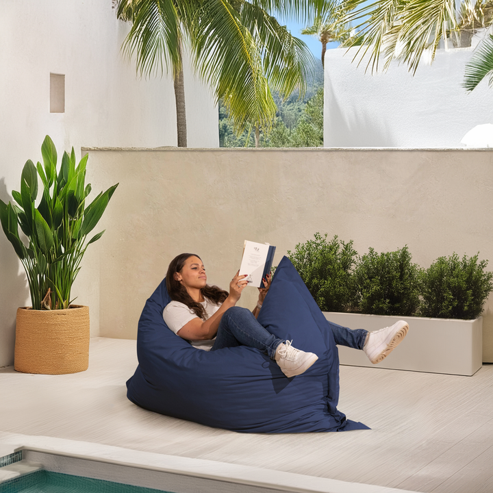 Pouf da Esterno Impermeabile Sfoderabile Anti-UV - 140x180 Cm