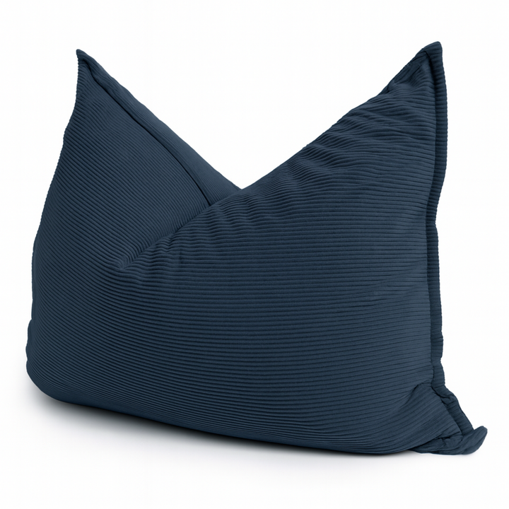 Pouf in velluto a coste sfoderabile - 140x180 cm