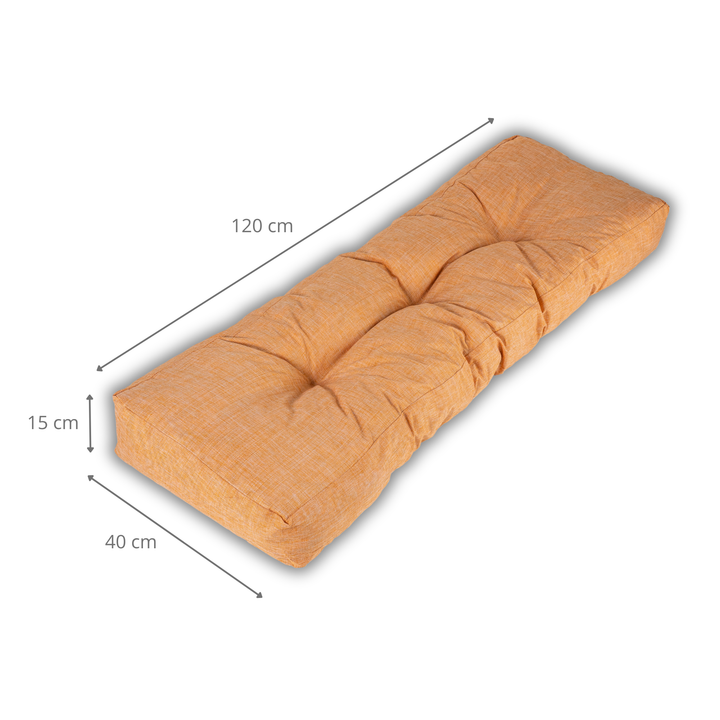 Solo schienale per cuscino da pallet - 120x40x15 cm