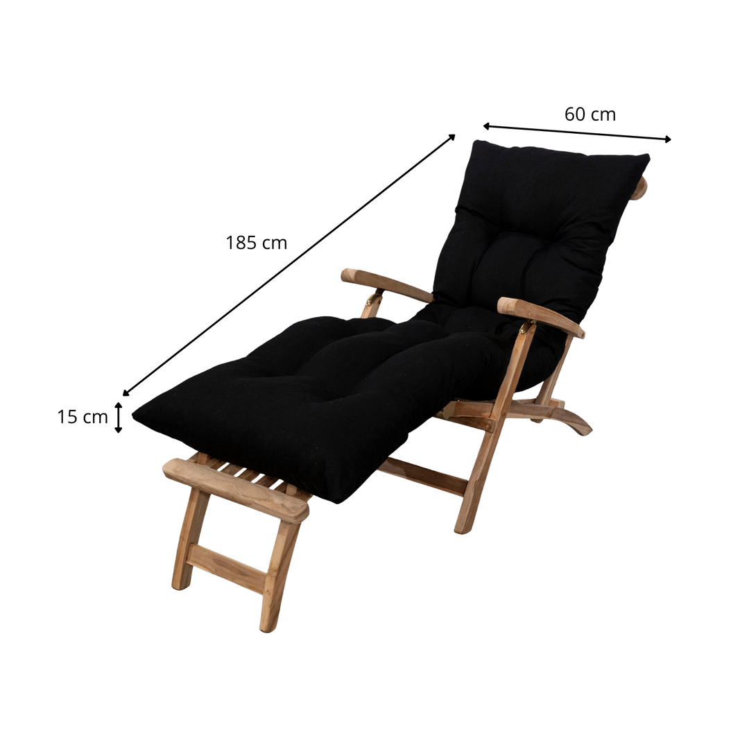 Cuscino per lettino prendisole - 185x60x15 cm